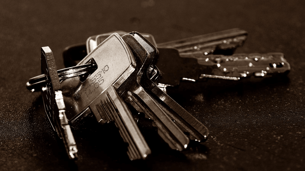 Real grouped key set suitable for organized building access